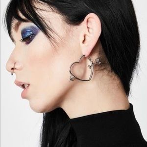 Dollskill heart earrings